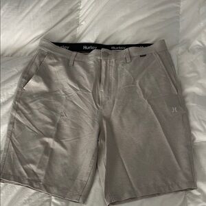 Hurley Men's Tan Flat Front Shorts